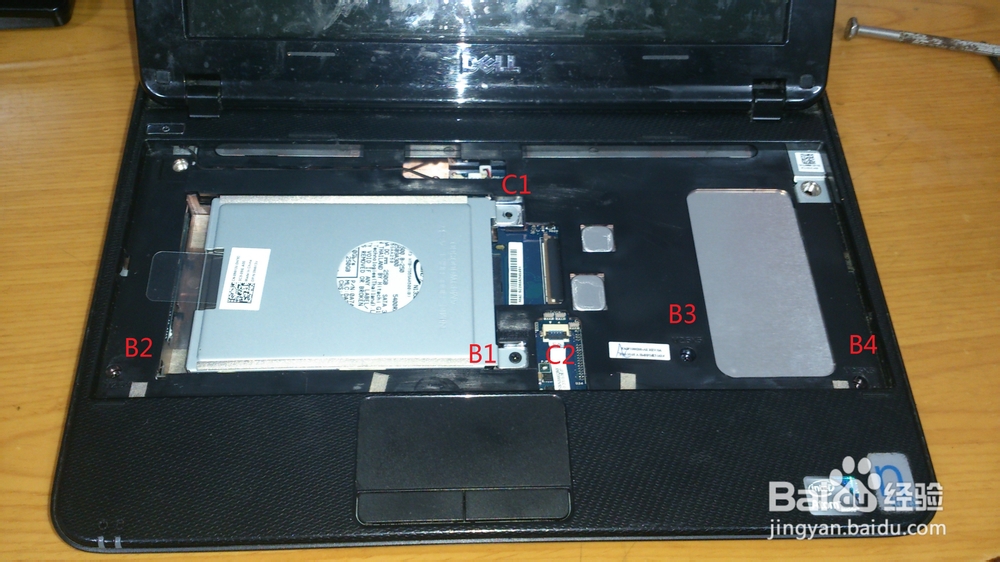 戴尔Inspiron Mini10-1018更换固态硬盘拆机分享