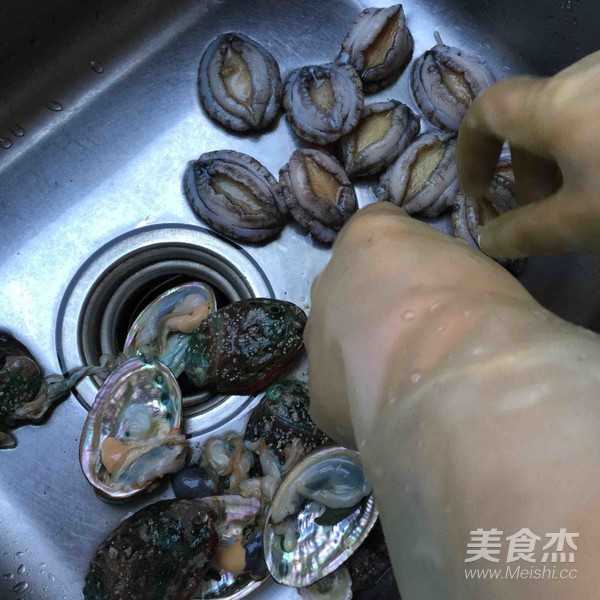 蒜香鲍鱼的做法