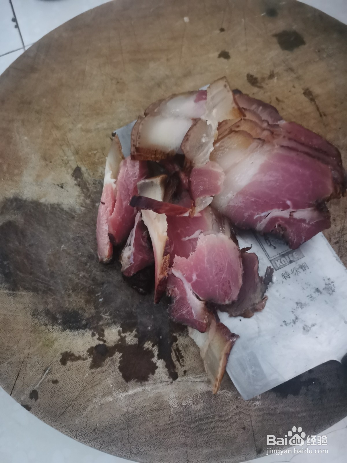 腊肉如何炒韭菜