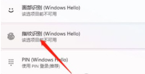 Windows11怎么设置指纹解锁
