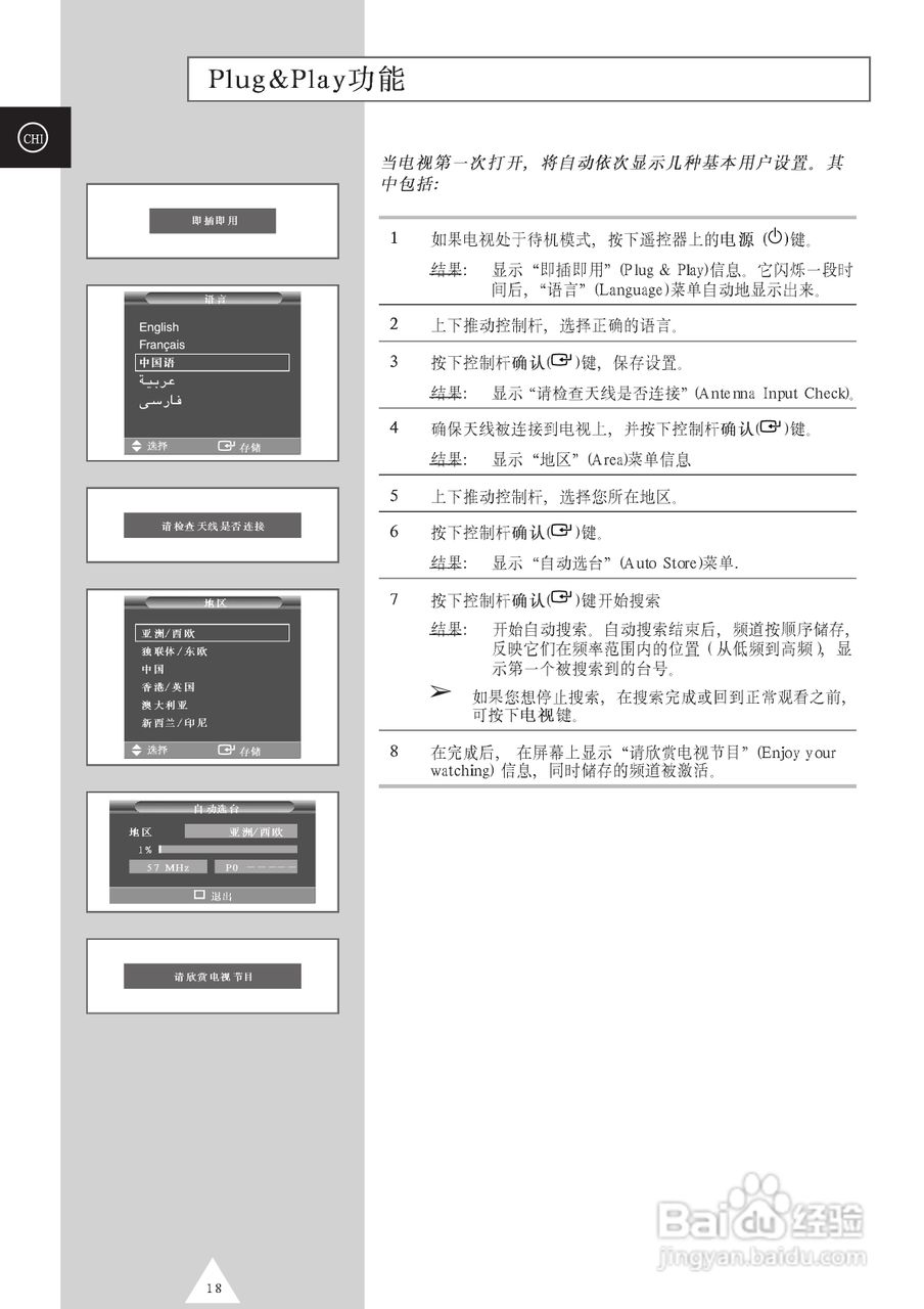 SAMSUNG等离子电视机PS42P3S使用说明书:[2]