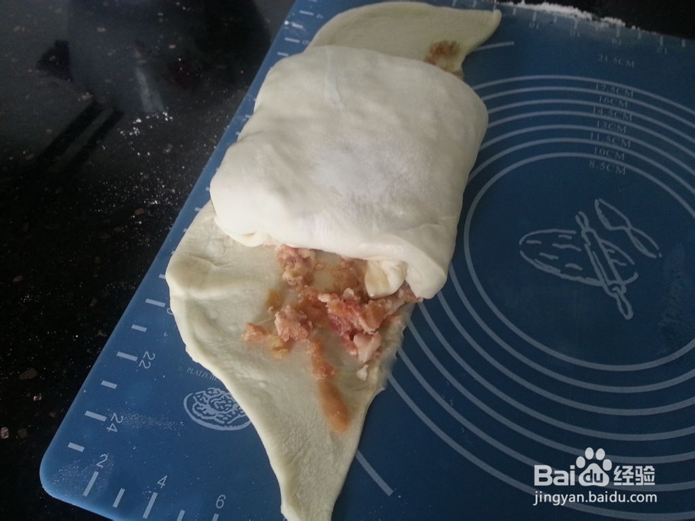 停不了肉末千层饼