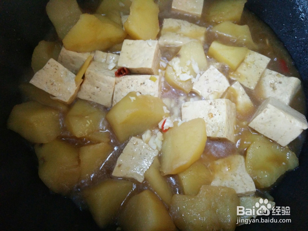 怎么做土豆炖豆腐