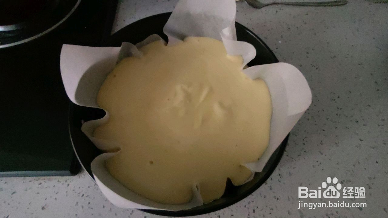 八寸戚风蛋糕的做法