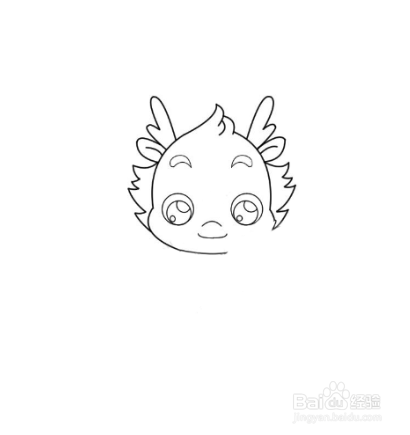 简笔画小伴龙的画法