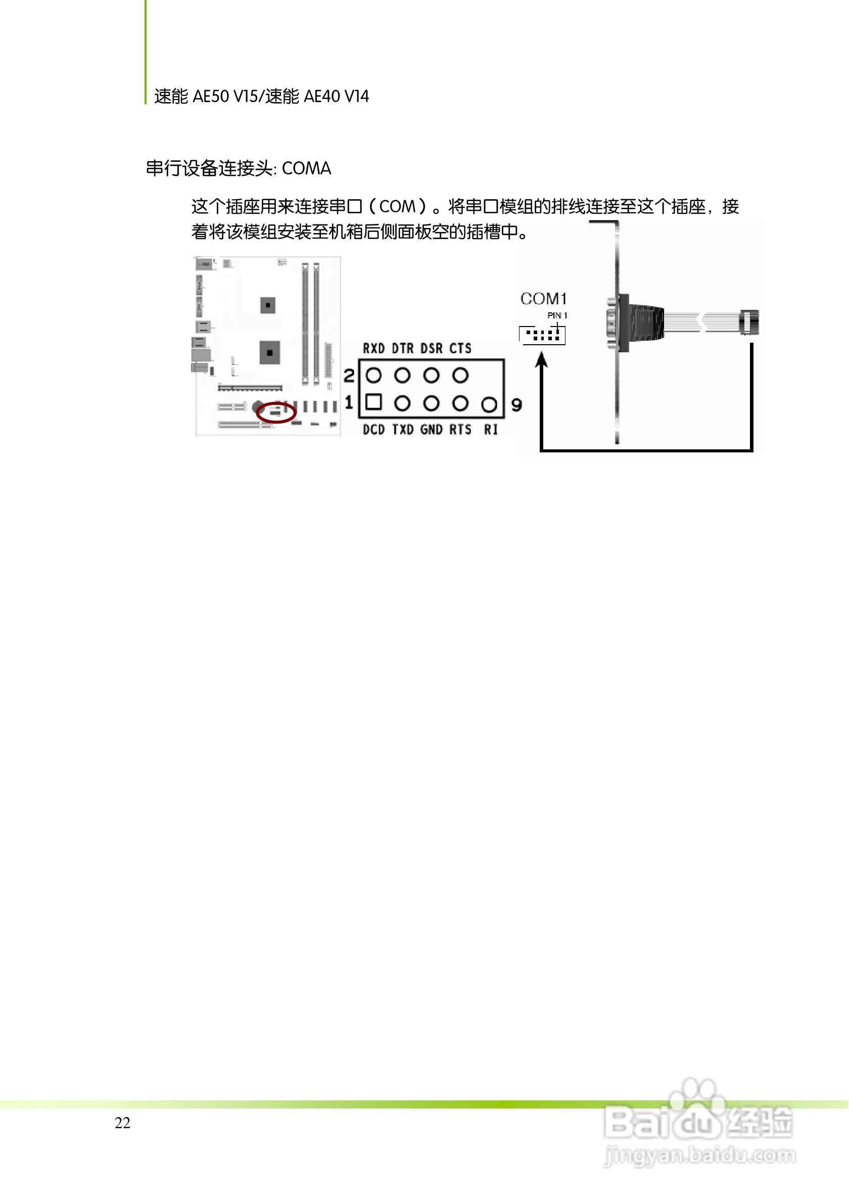 七彩虹主板速能AE40 V14型使用手册:[3]