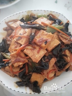 怎么自制家常炒豆腐
