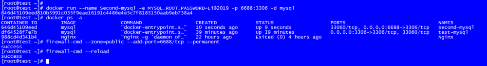 Docker安装MySQL 8.0.15数据库软件
