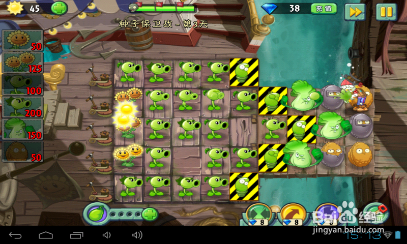 植物2海盗种子保卫战：[1]第三天通关攻略