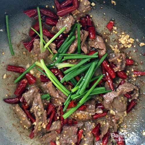香辣牛肉的做法