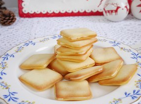 怎样在家制作爆好吃的白色恋人饼干步骤