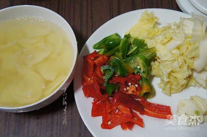 椒香土豆片的做法