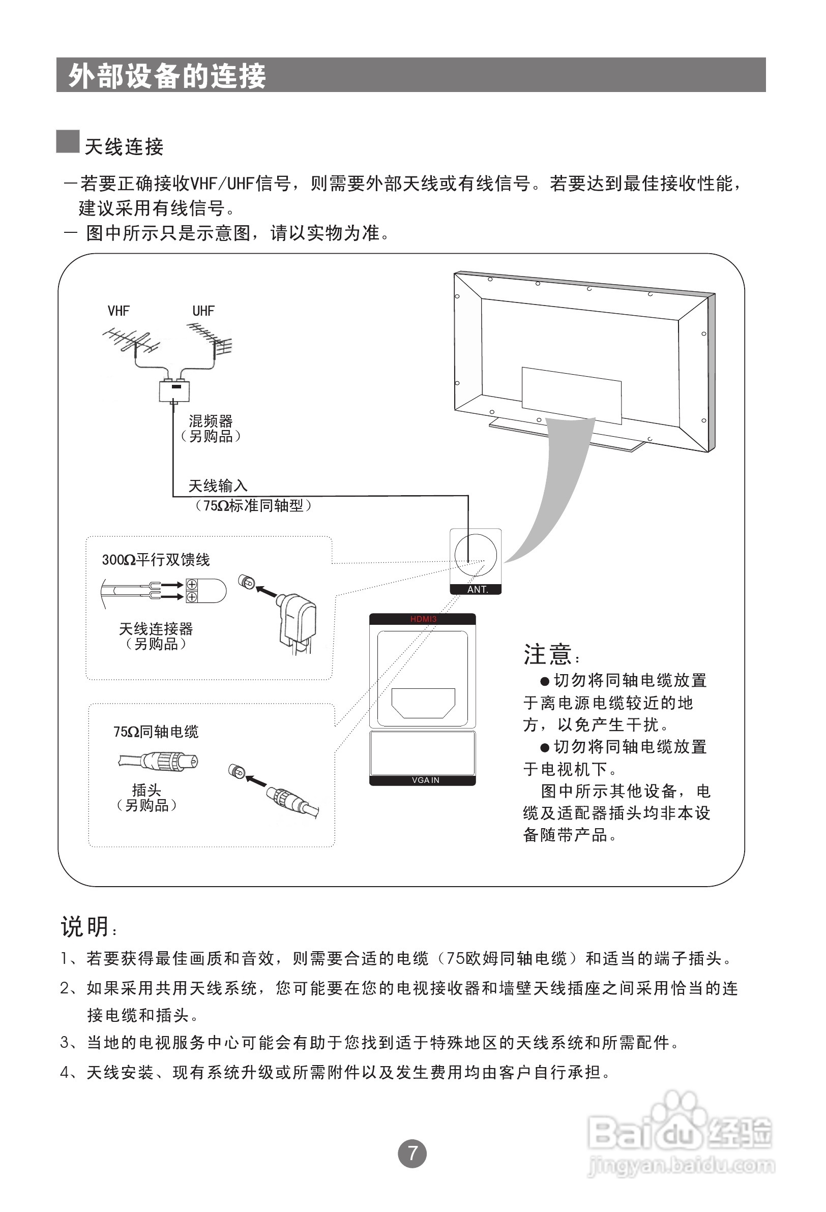 海尔LU46R1A液晶彩电使用说明书:[2]