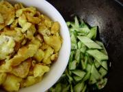 家常菜----黄瓜炒鸡蛋