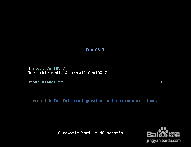 WMware Workstation虚拟机安装Centos 7操作系统