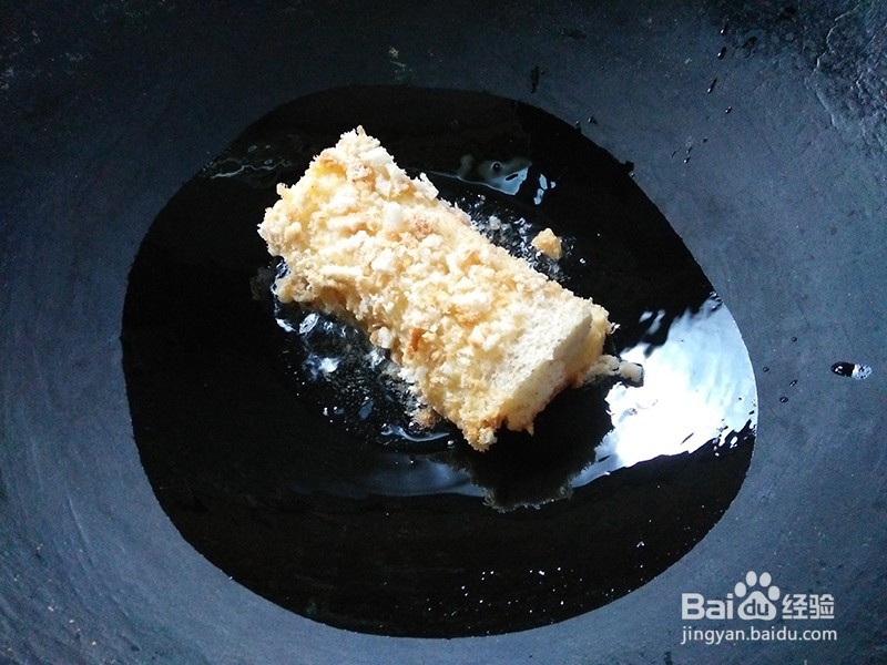 脆皮奶酪茄汁炸土司，不浪费土司边的做法