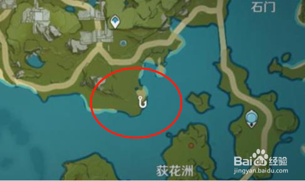 原神花鳉在哪钓