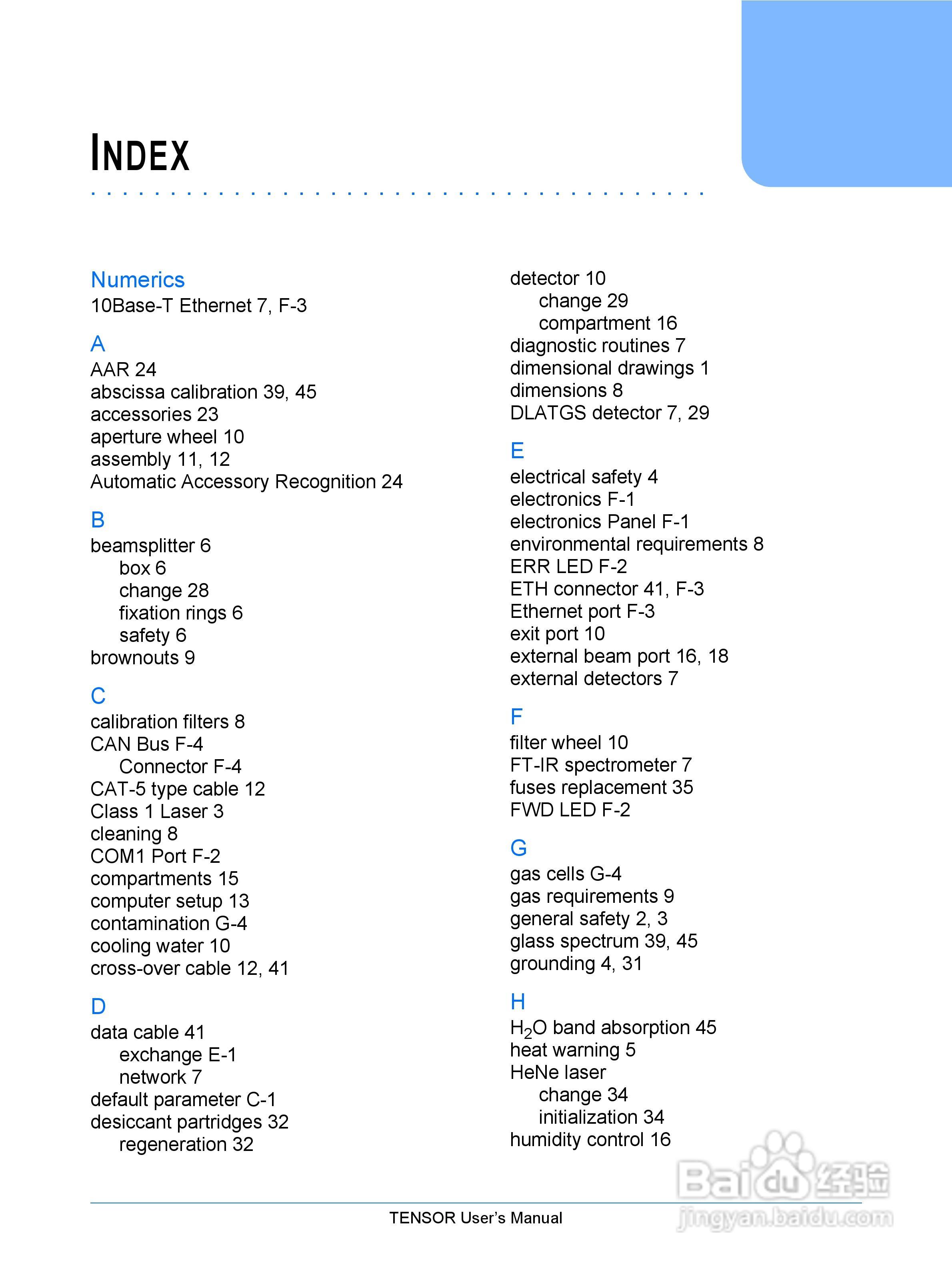 布鲁克TENSOR27红外光谱仪使用手册:[8]