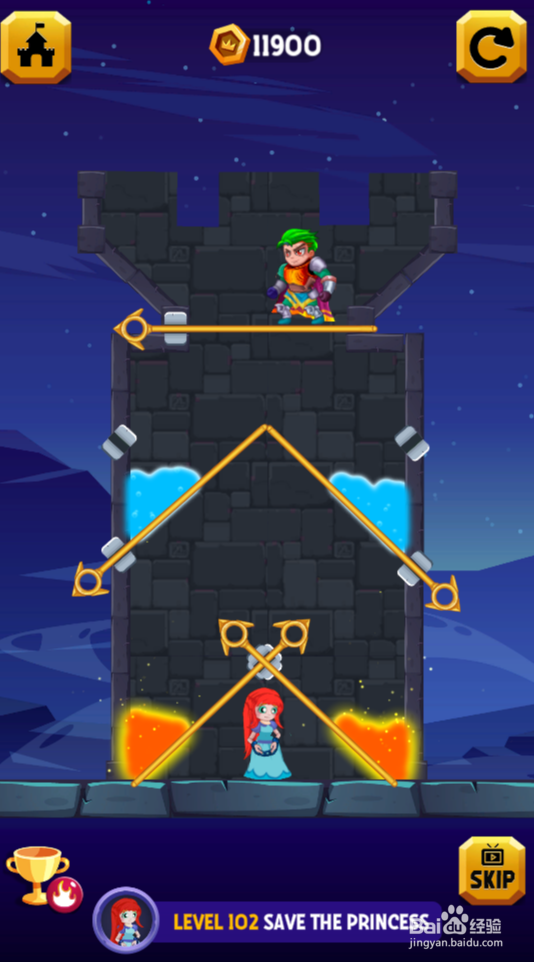 Hero Rescure 2的Level 102如何通关?