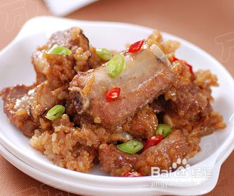 荷香排骨饭的做法?