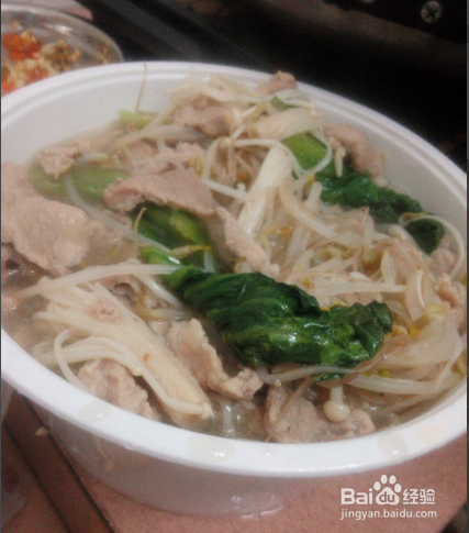 冬季热辣辣的美食