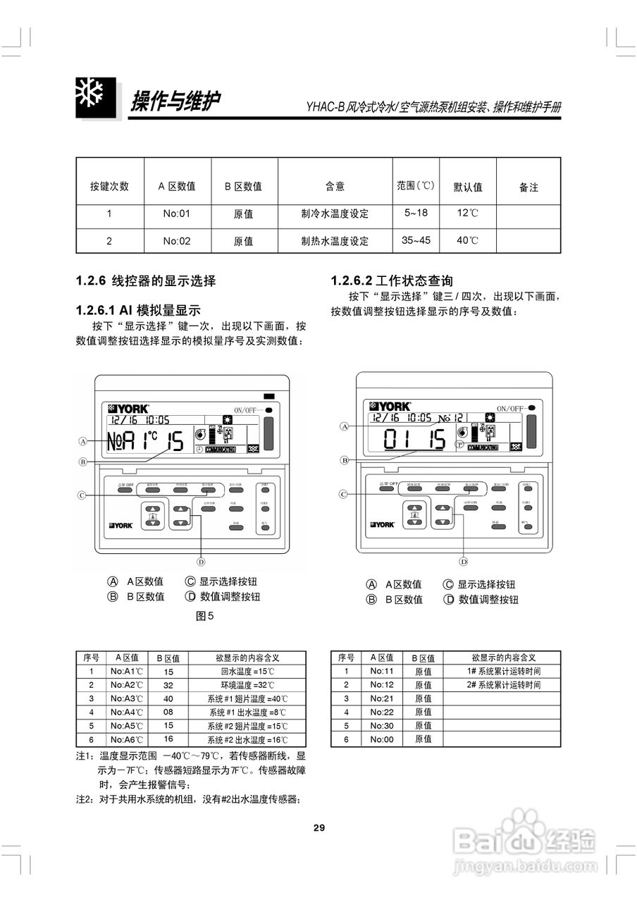 约克YHAC60-B空调安装、操作和维护手册:[3]