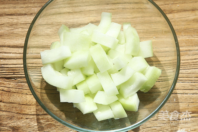 冬瓜蚝油烧虾皮