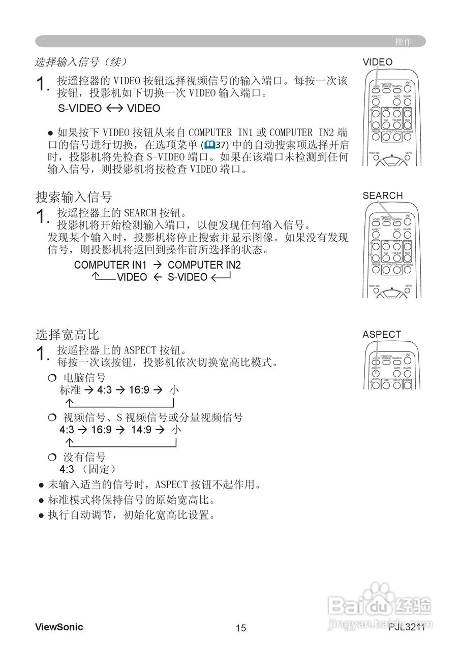 优派PJL3211投影机使用说明书:[2]