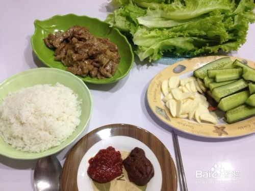 牛肉菜包饭做法