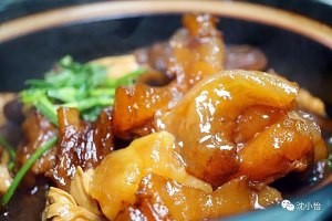 教你怎么做花菇牛筋煲