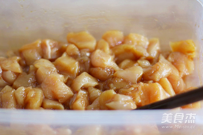 夏威夷风情鸡肉串