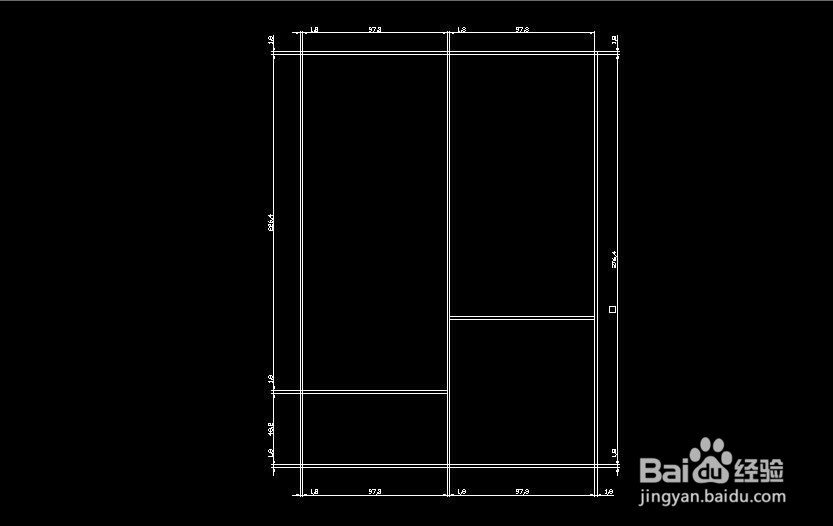 <b>如何用CAD2007画一个衣柜平面图</b>