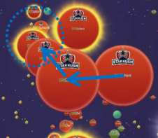 球球大作战如何才能学会踩球?