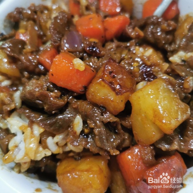 好吃的黑椒肥牛饭