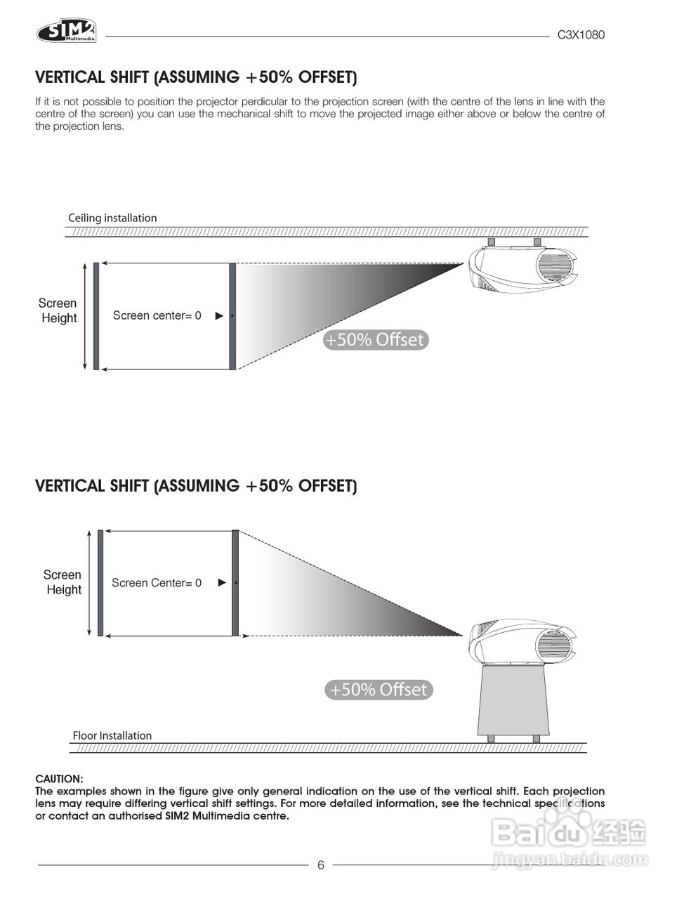 SIM2 C3X 1080投影机说明书:[3]