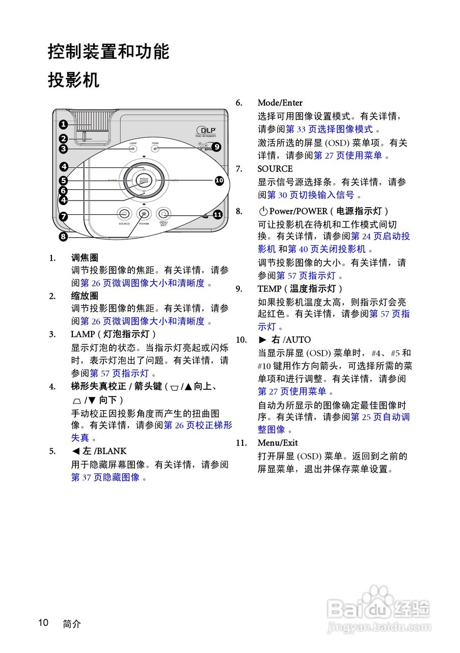 明基MP615P投影仪使用说明书:[1]
