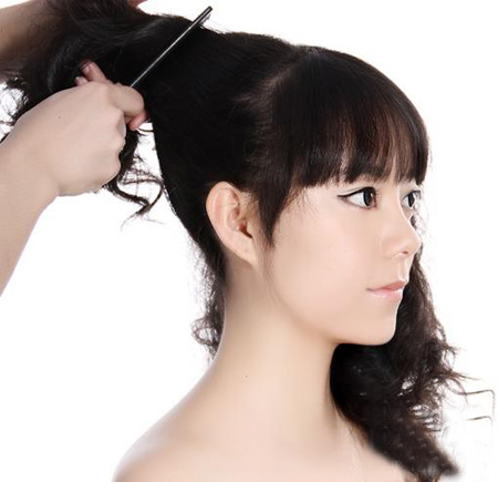 四步diy帅气女生朋克发型