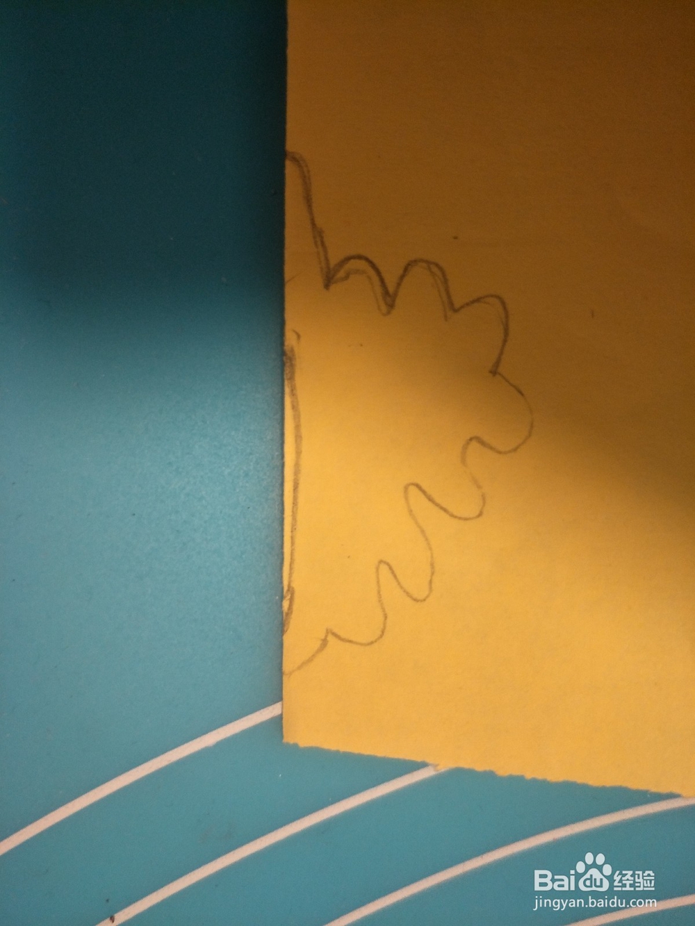 亲子手工剪纸之大树