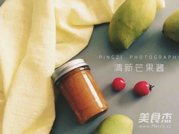 清新芒果酱的做法