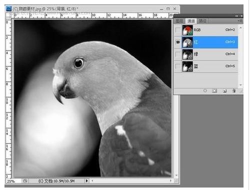 ps教程：用通道混合器还原照片局部细节