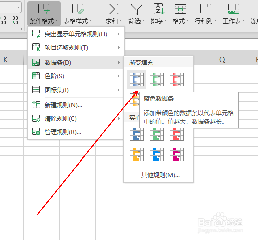 如何制作一个学生成绩数据对比的旋风图