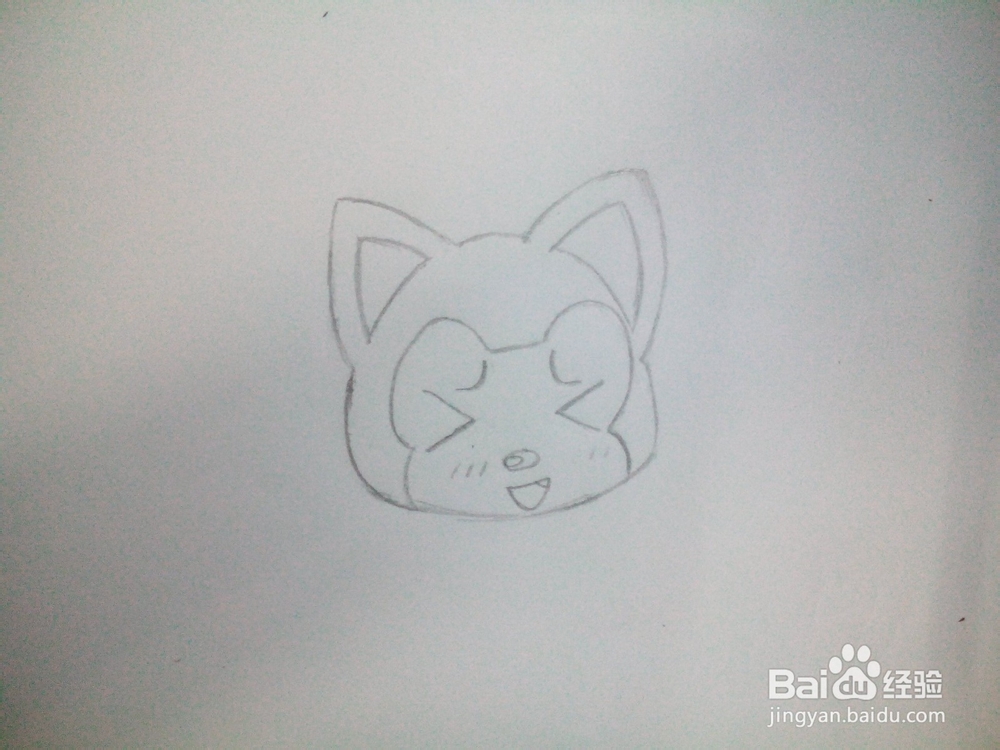 如何画 呆萌阿狸