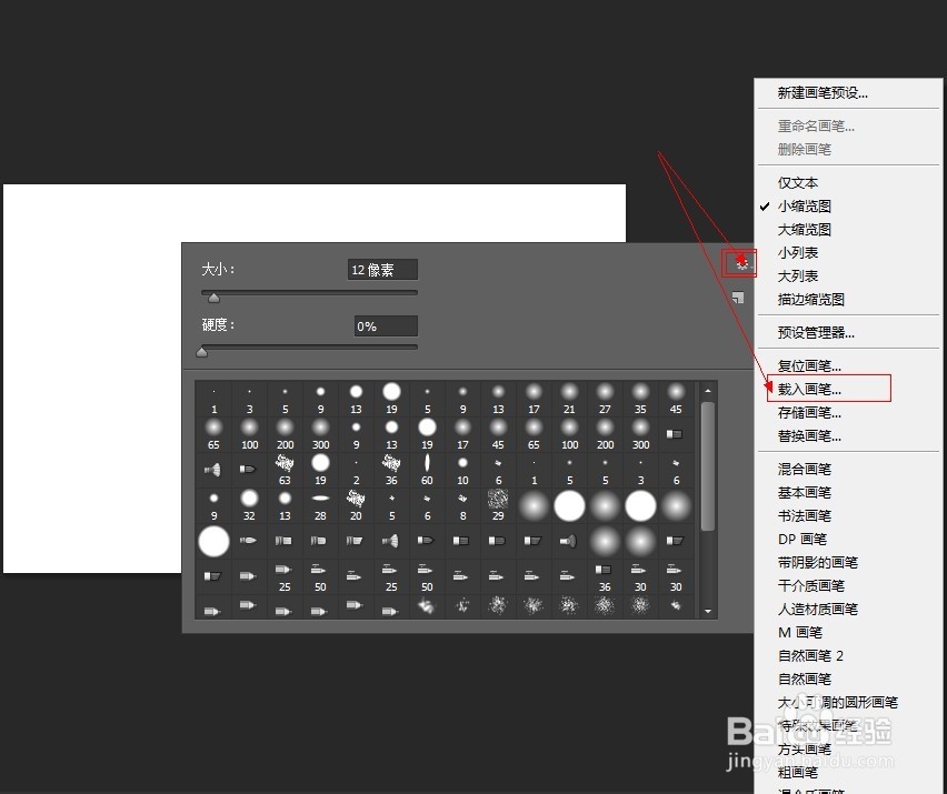 如何将下载好的笔刷加入到Photoshop软件中