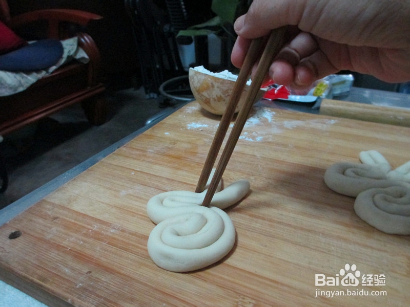 超萌兔宝宝，可爱小馒头