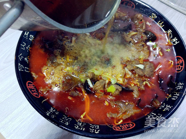 水煮牛肉的做法