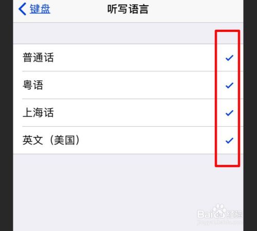 iPhone手机在哪里打开听写语言