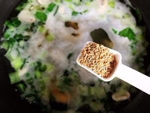 怎么做青菜口蘑虾干汤