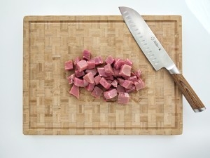 黑椒牛肉粒的做法