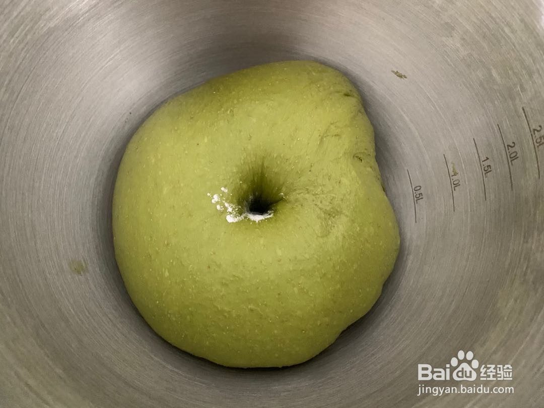 抹茶麻薯古早味面包的做法