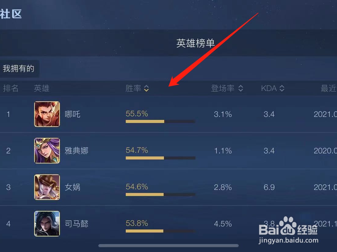 王者t0级别的英雄在哪里看